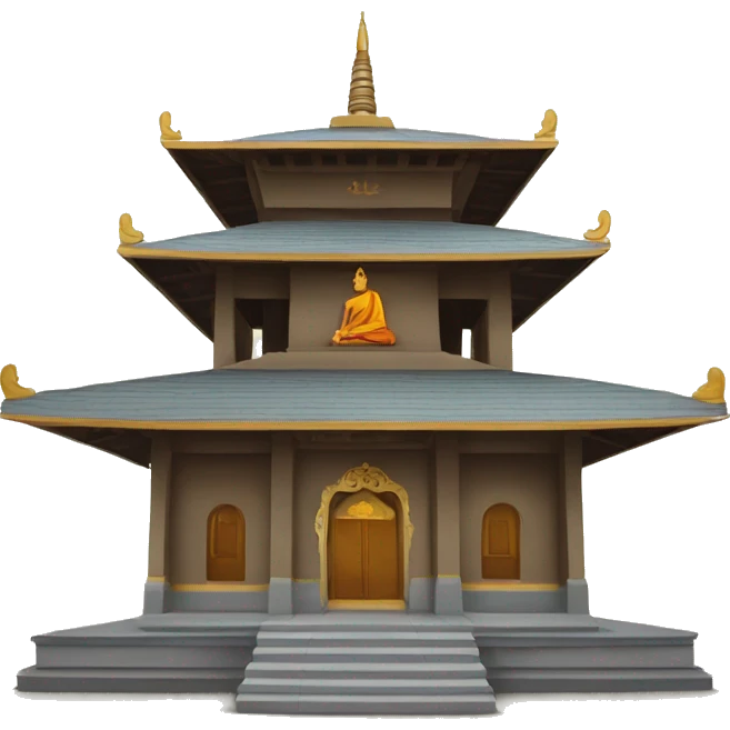 Sri Lankan buddhist temple  emoji