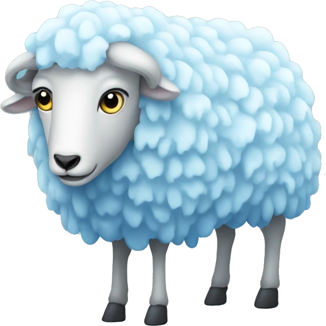 Ice Sheep emoji