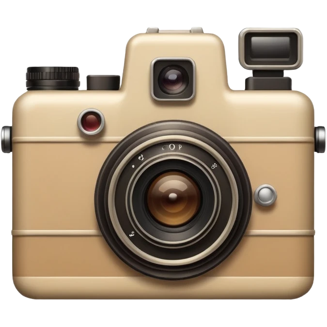 Camera beige emoji