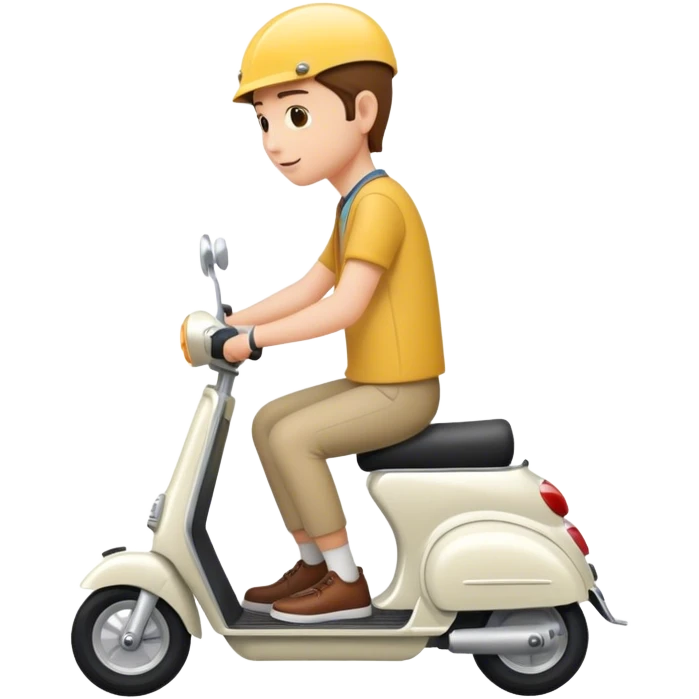 riding a scooter emoji