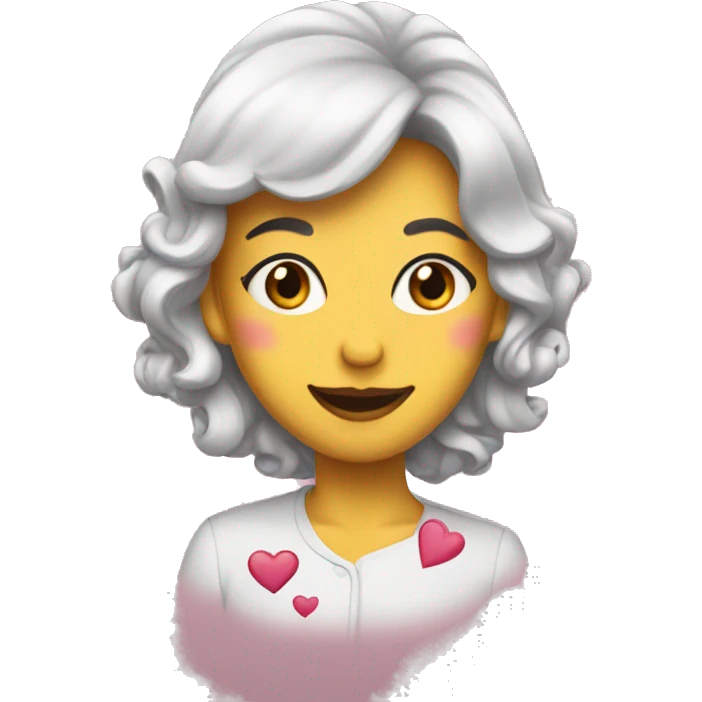 coquette heart  emoji