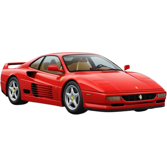 Ferrari testarosa emoji