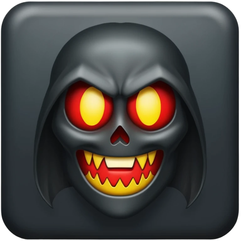 Create an emoji of doom with the sigma cool look emoji