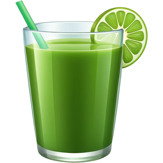 Green juice/smoothie emoji