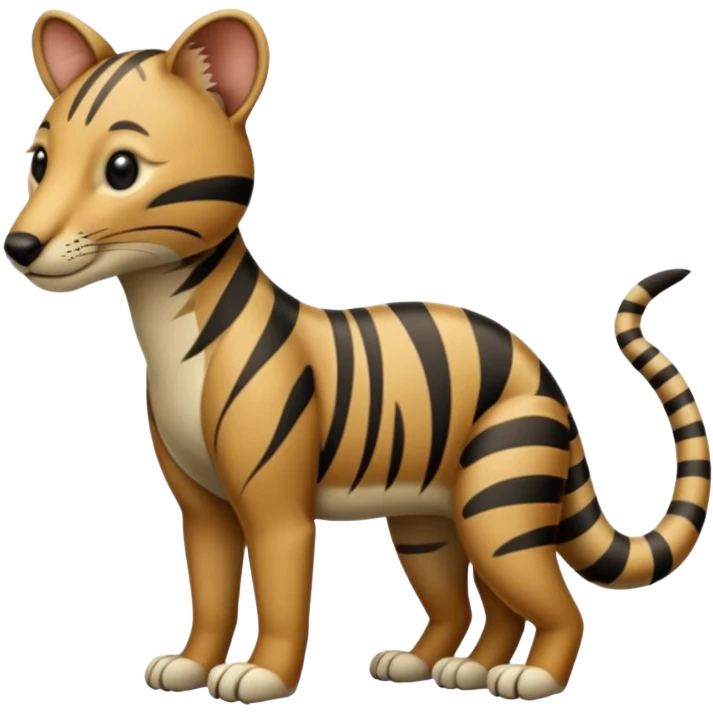 A Tasmanian  tiger  emoji