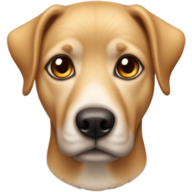 Perrito con anteojos emoji