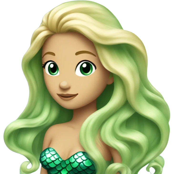 blonde mermaid emoji