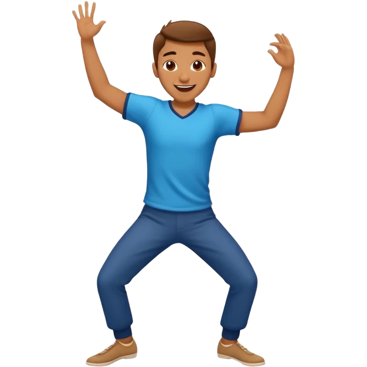 Pardon dance man emoji