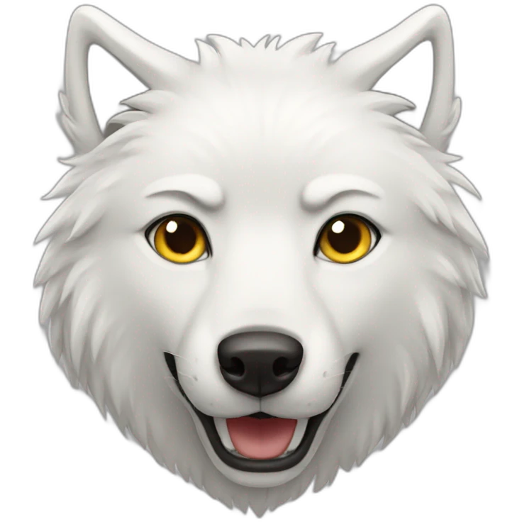 White Wolf emoji