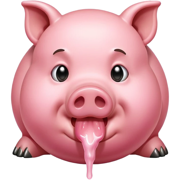 Maiale che vomita emoji