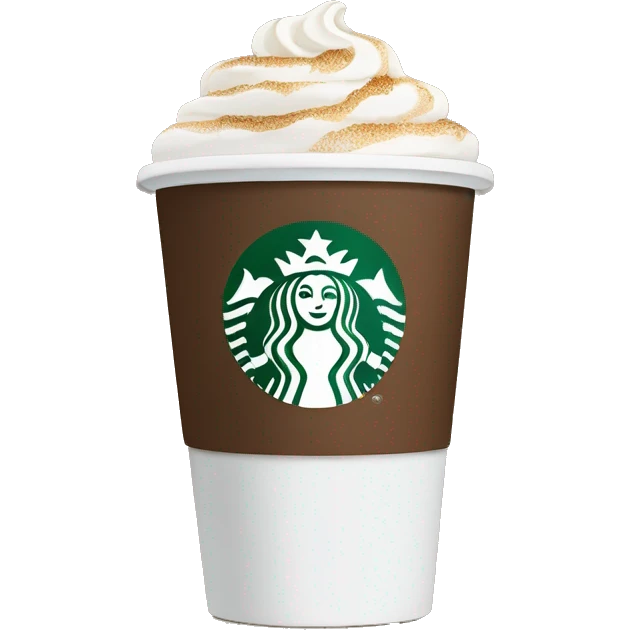 starbucks coffee cup emoji
