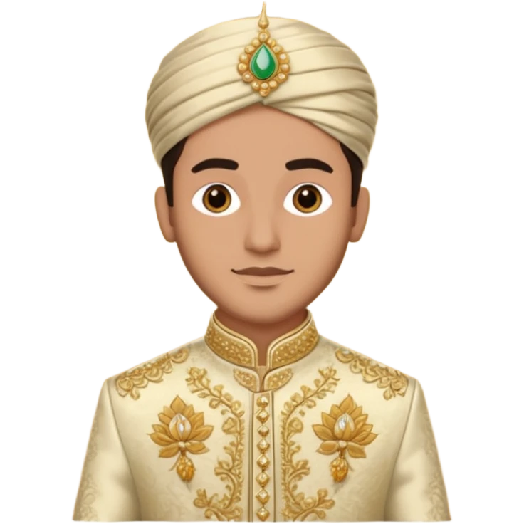 groom sherwani attire emoji