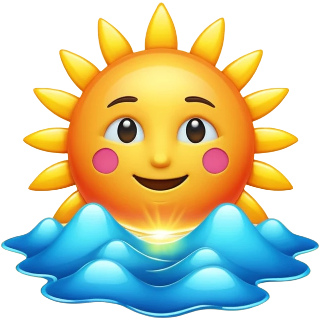 🌅
make in 3d glosssy look  high resolotion emoji