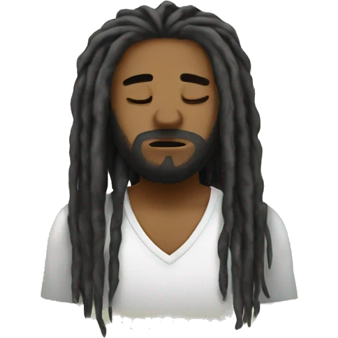dreadhead-sleep emoji