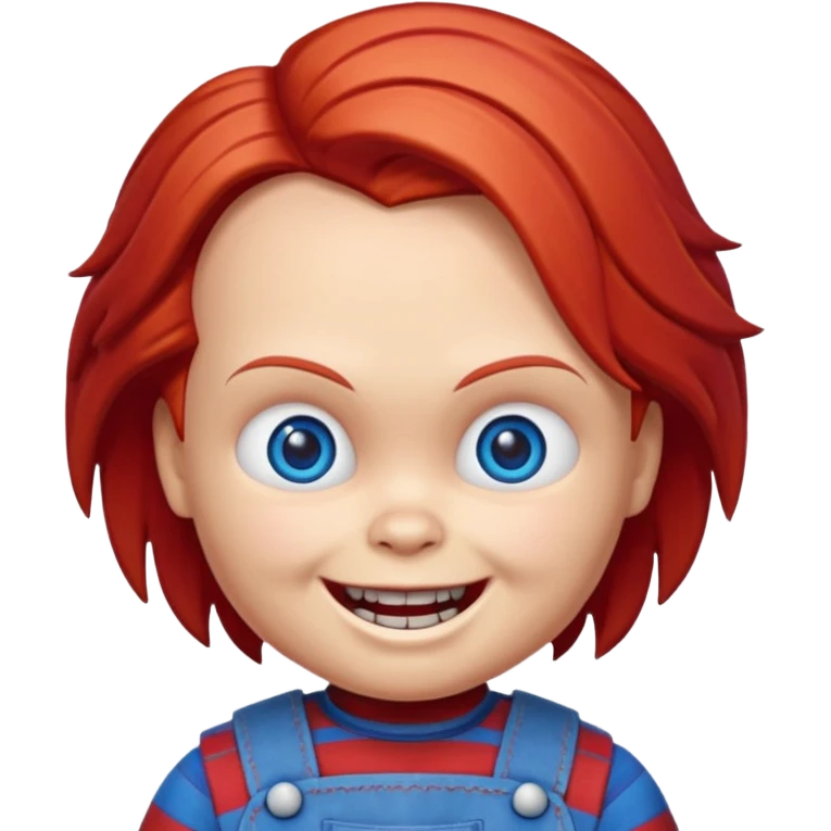 Un emojin de chuky emoji