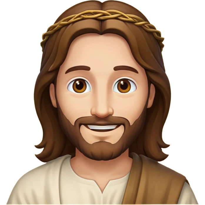 jesus smiling emoji