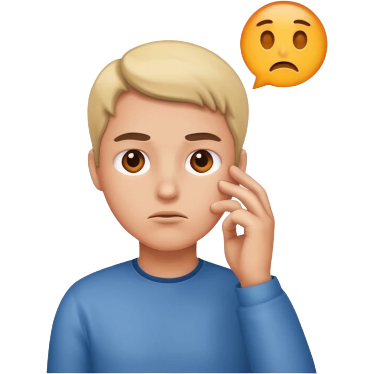 Thinking emoji
