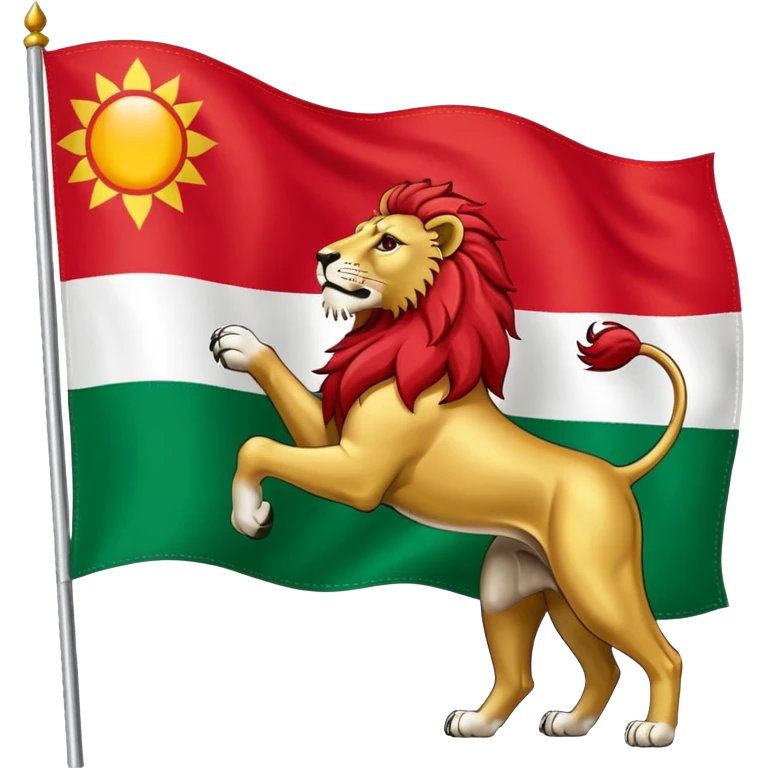 پرچم ایران در دوره پهلوی emoji