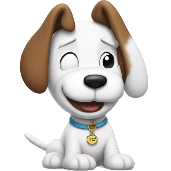 snoopy with cat ears  emoji