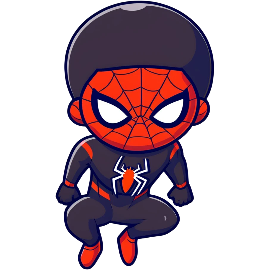 Miles Morales Spider-Man emoji