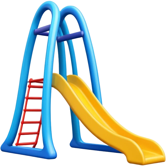 colorful playground slide emoji