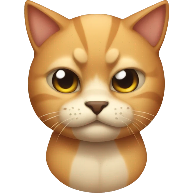 Buff muscular cat  emoji