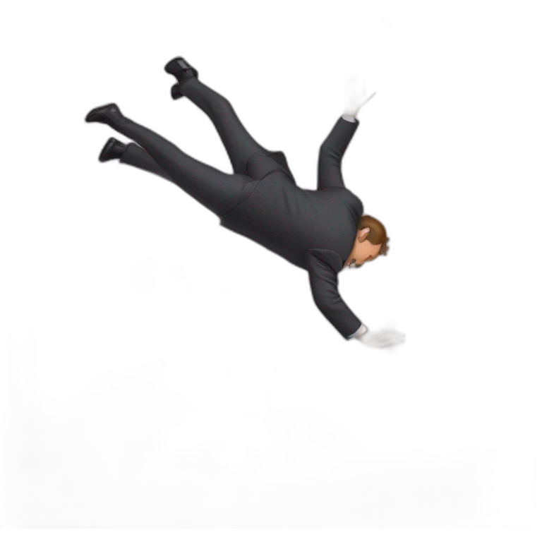 republican falling emoji