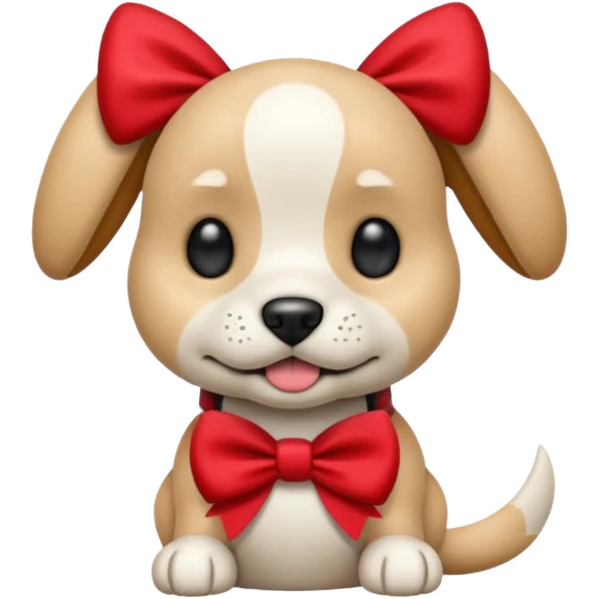 animatronic dog with red bow time like fnaf but dog emoji ios only face emoji