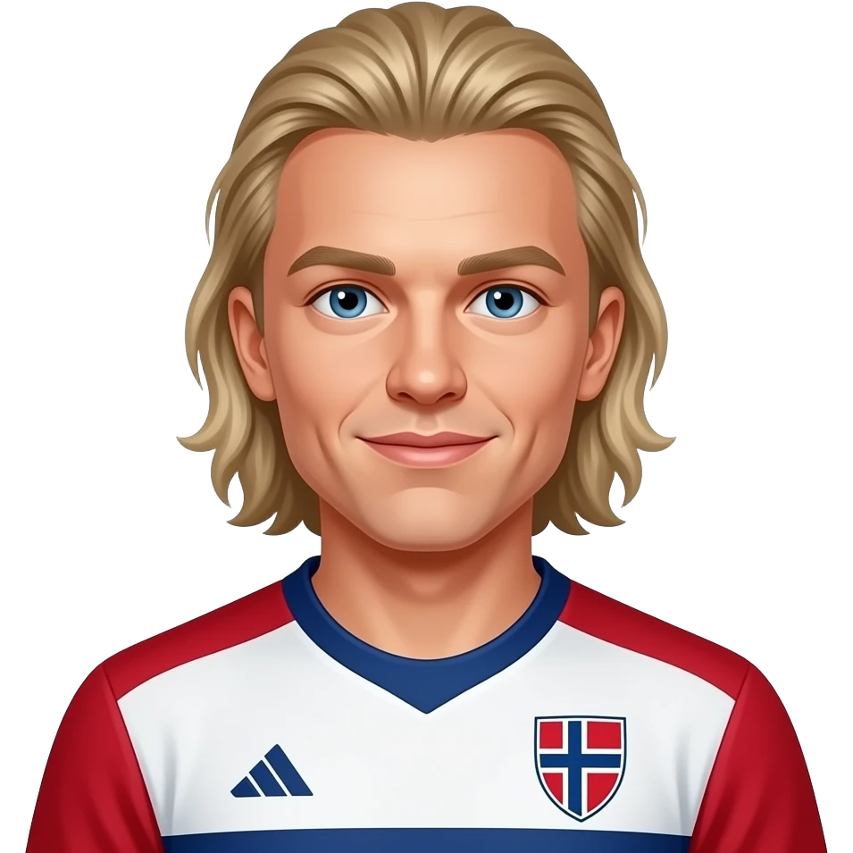 Erling Haaland in Norway emoji