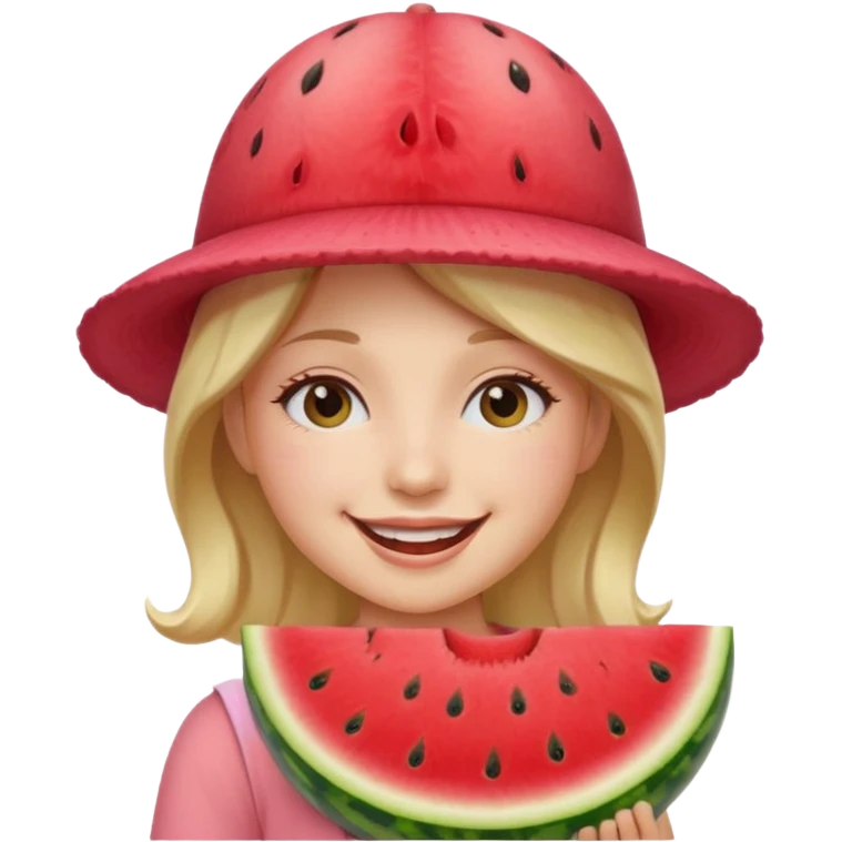 Kids in Fruit Clothes 
A girl in a watermelon Hat




































 emoji