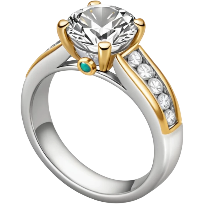 white jewelry ring emoji