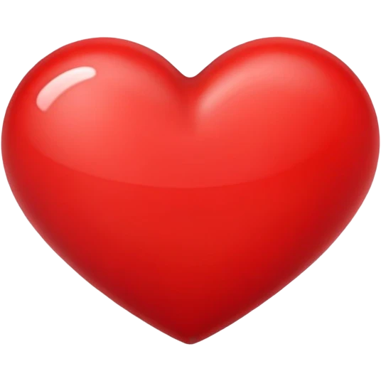 red heart emoji