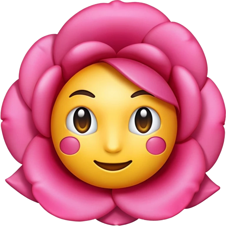 Emoji rosa emoji
