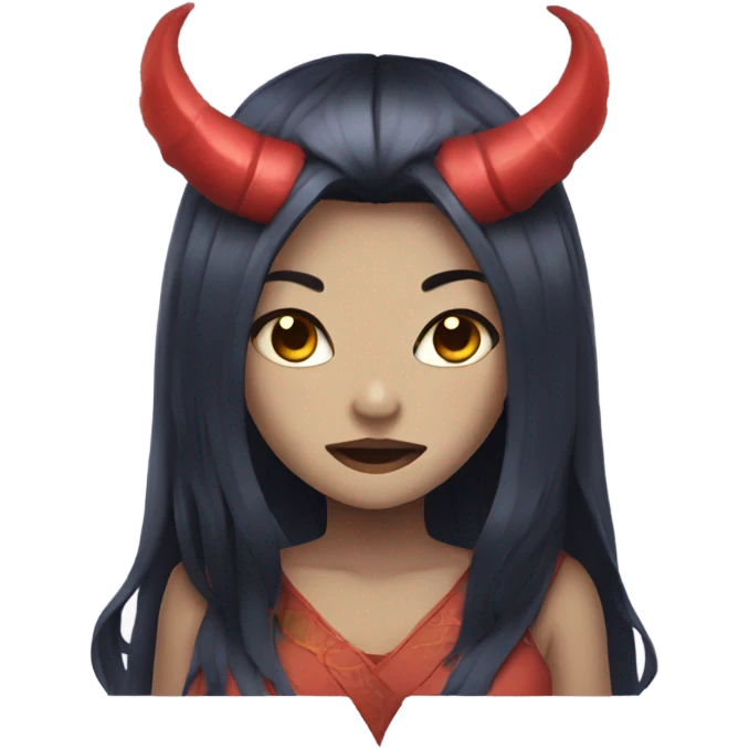 oni girl emoji