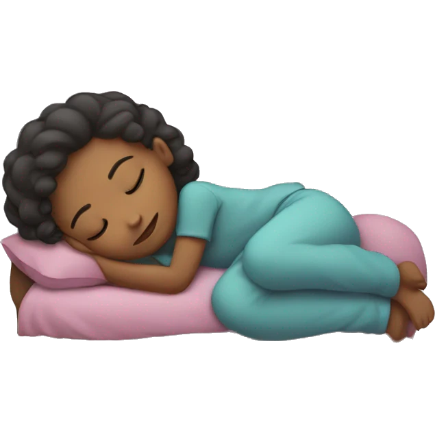 Girl sleeping emoji