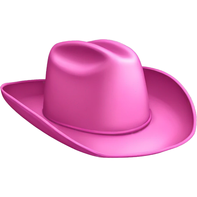 Pink cowboy hat emoji