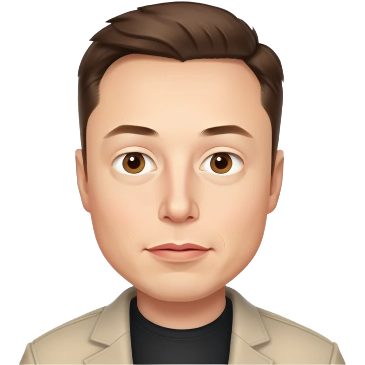 Elon Musk emoji