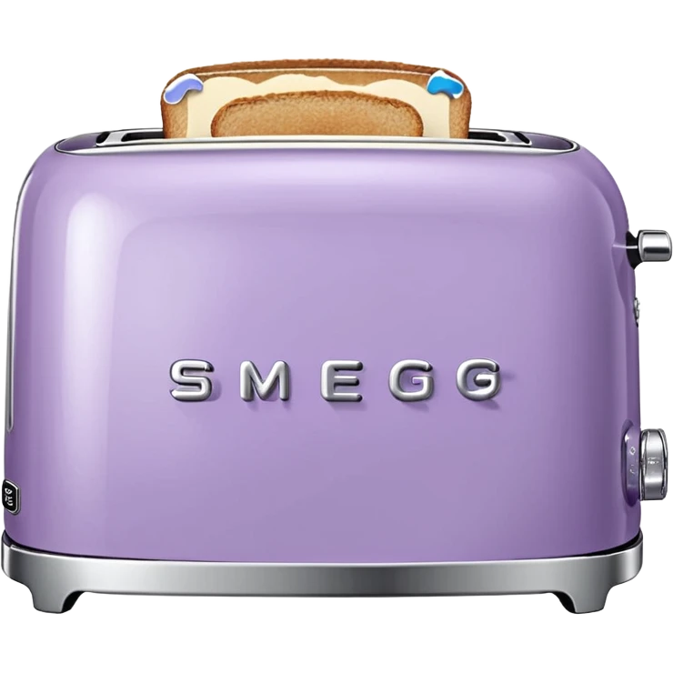 Pale Purple smag toaster emoji