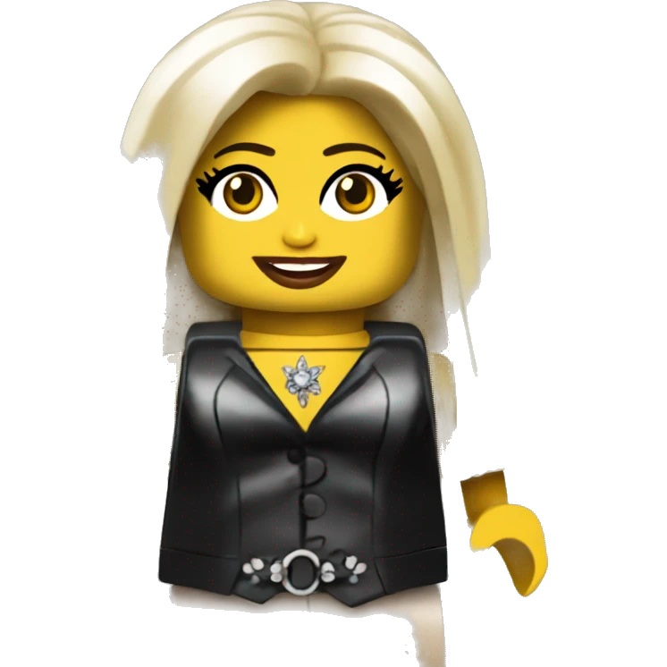 LADY GAGA lego full body emoji