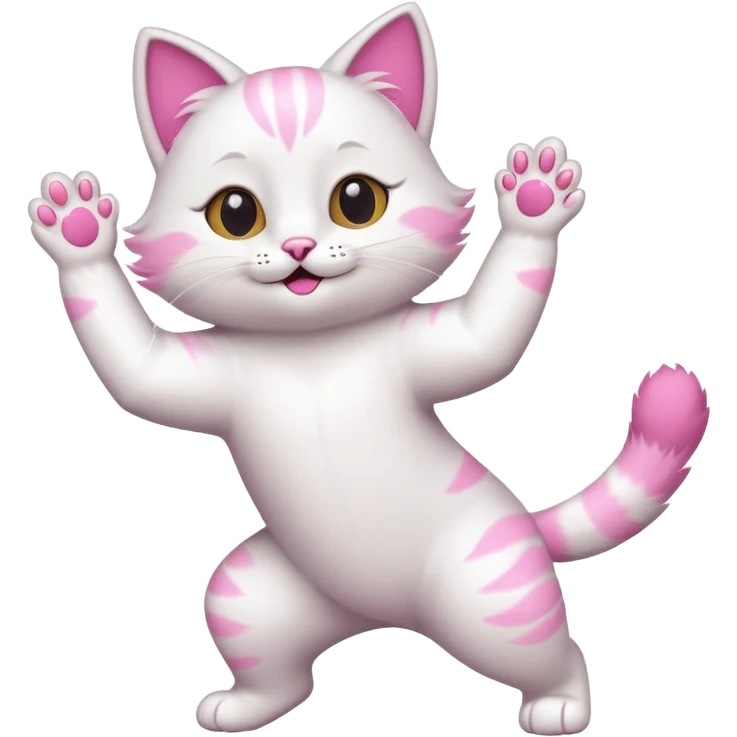 Dancing cat emoji