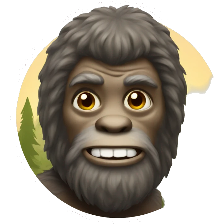 Bigfoot emoji