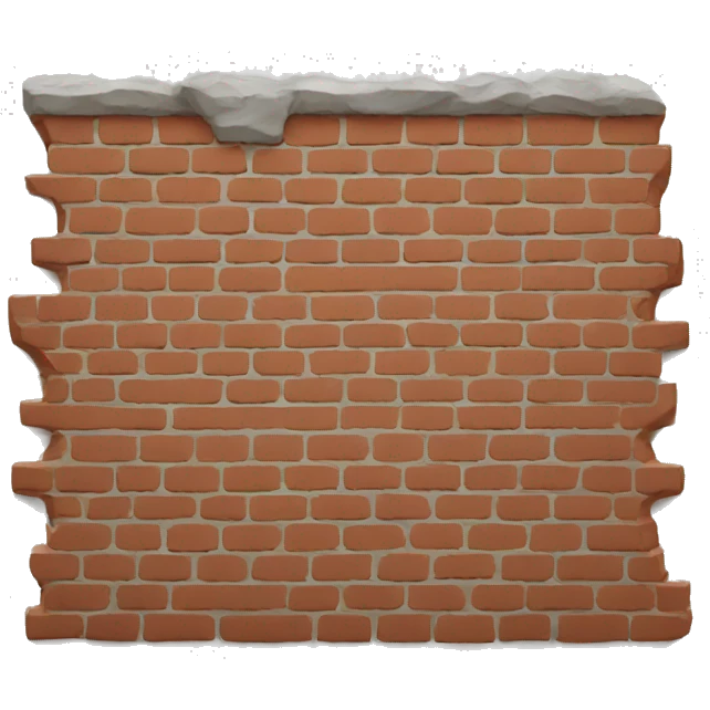 Brick wall emoji