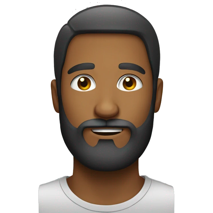 man ith beard emoji