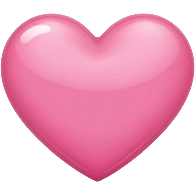 Pink heart emoji