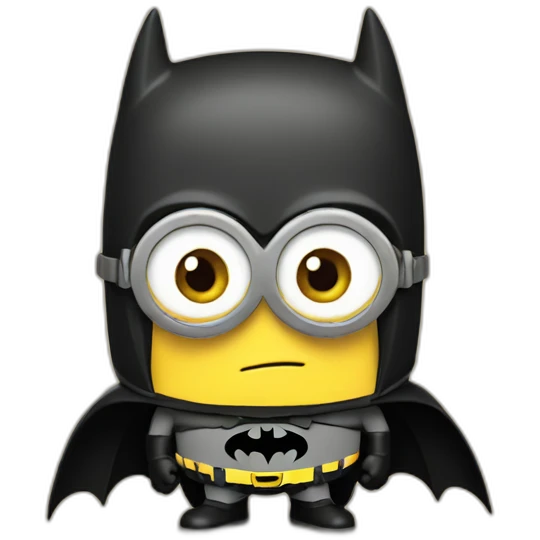 Minions batman emoji