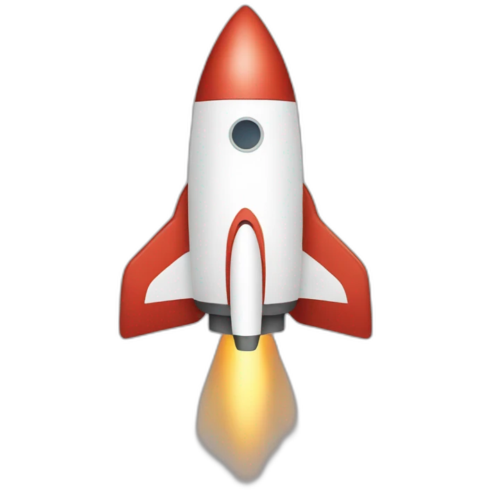 rocketship emoji