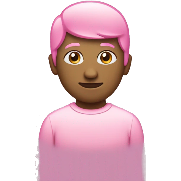 The iPhone It’s pink ￼￼ emoji