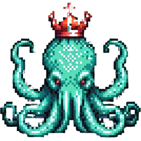 crowned kraken emoji