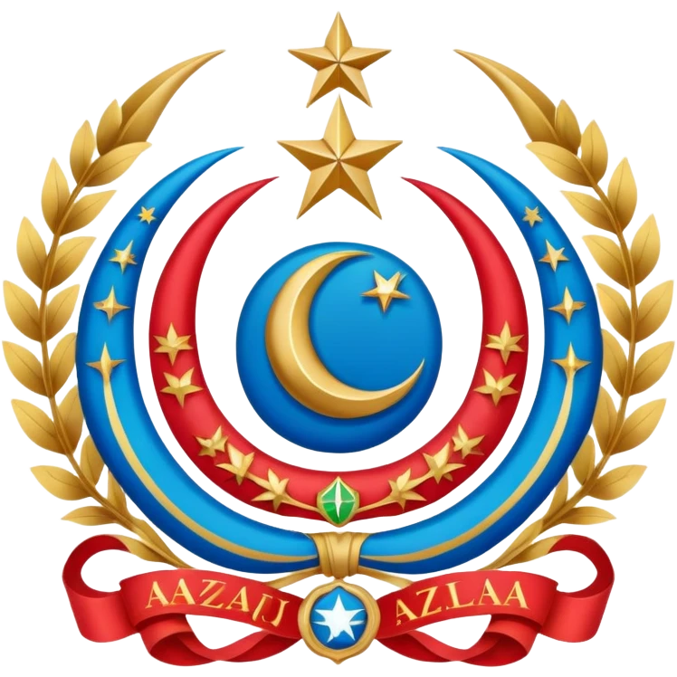 Azərbaycan respublikasının Gerbi emoji