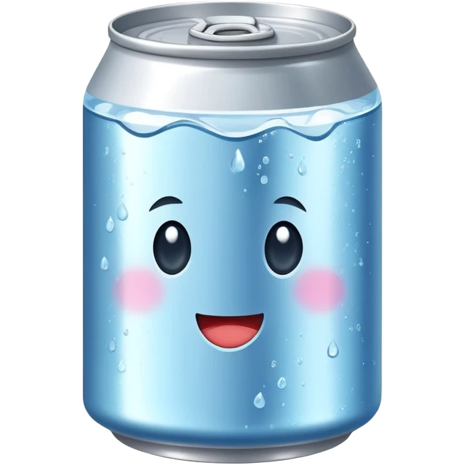 sparking water can emoji